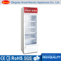 Single Glass Door Refrigerated Beverage Cooler Showcase